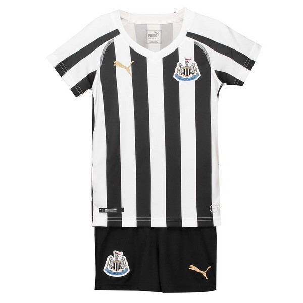 Camiseta Newcastle United Primera equipación Niños 2018-2019 Blanco Negro